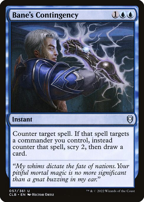 Bane's Contingency (Uncommon)
