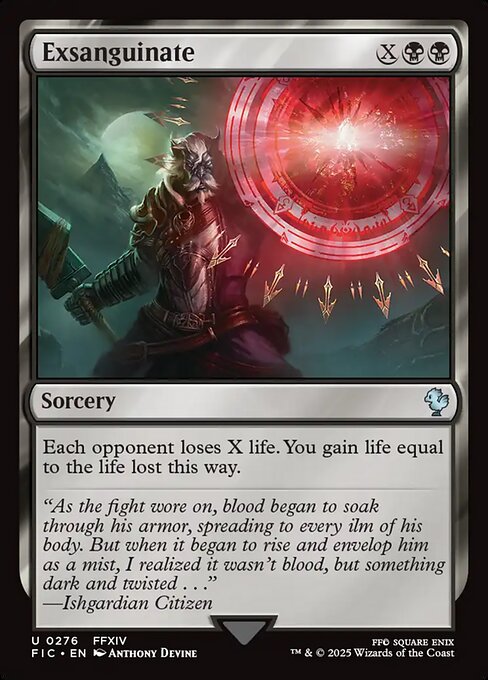 Exsanguinate (Uncommon)