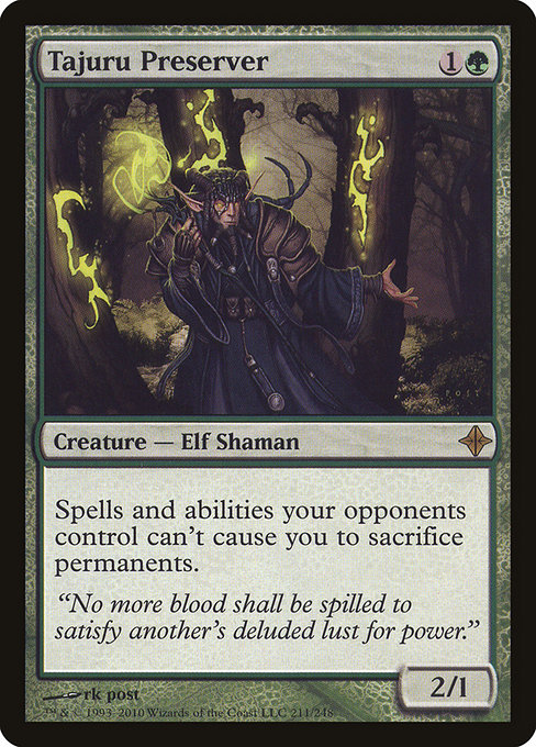 Tajuru Preserver (Rare)