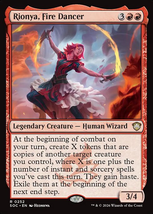 Rionya, Fire Dancer (Rare)