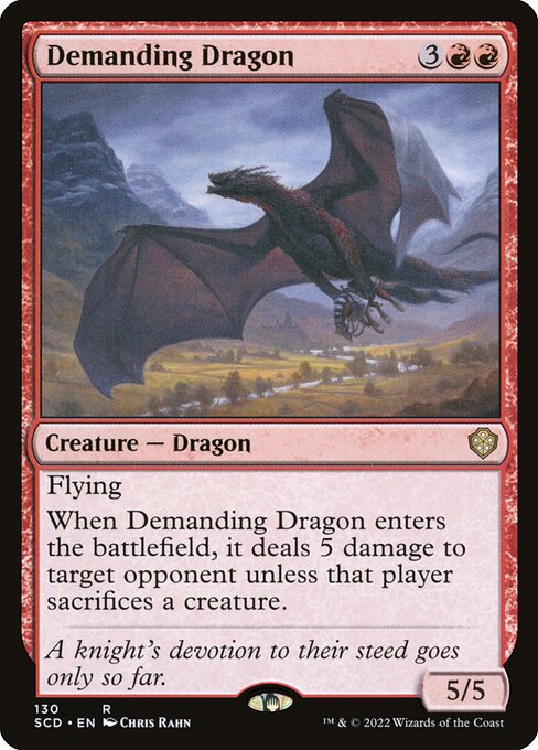 Demanding Dragon (Rare)