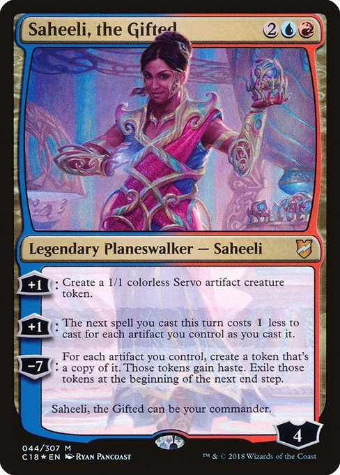Saheeli, the Gifted (Mythic)