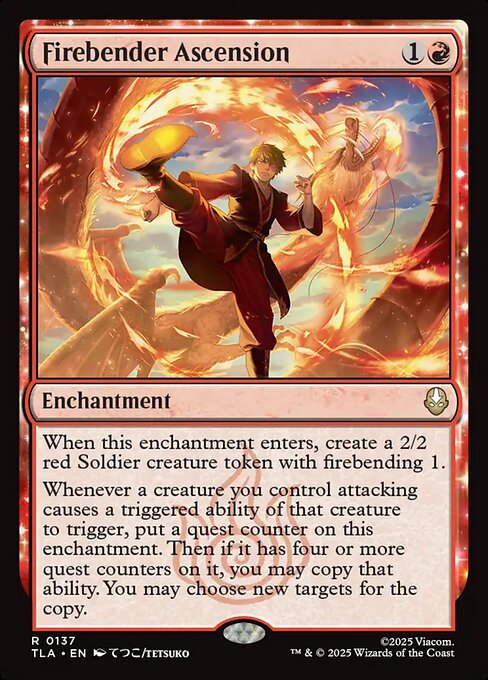 Firebender Ascension (Rare)