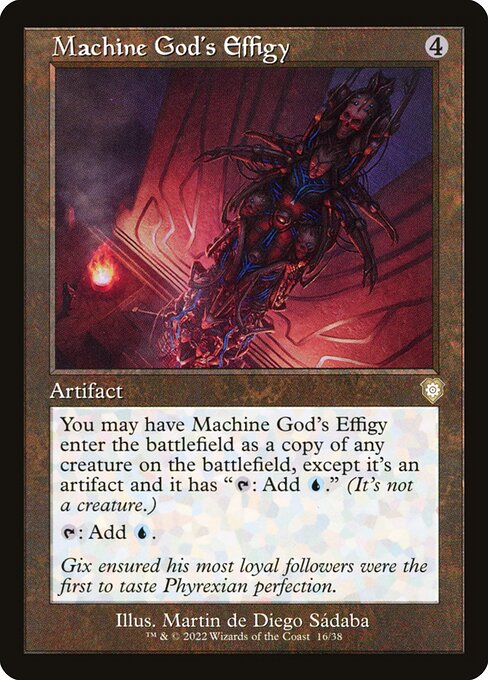 Machine God's Effigy (Rare)