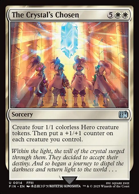 The Crystal's Chosen (Uncommon)