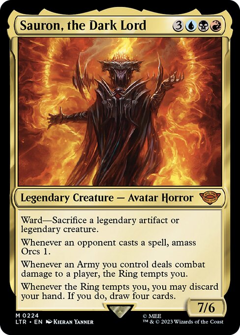 Sauron, the Dark Lord (Mythic)