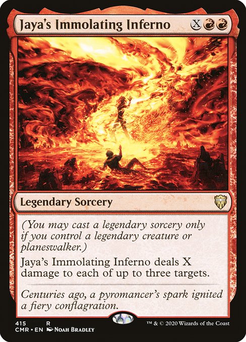 Jaya's Immolating Inferno (Rare)
