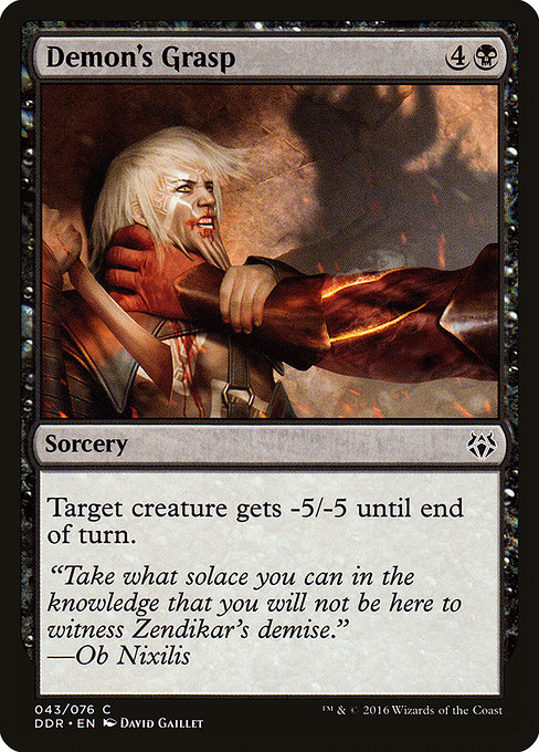 Demon's Grasp (Common)