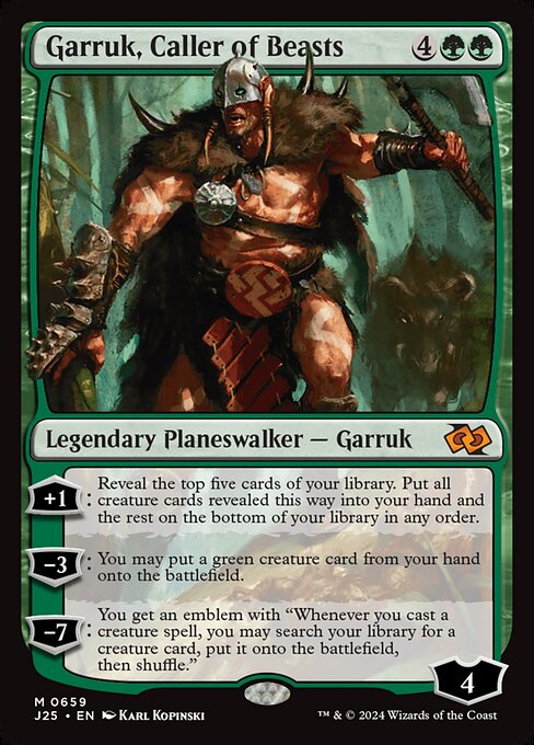 Garruk, Caller of Beasts (Mythic)
