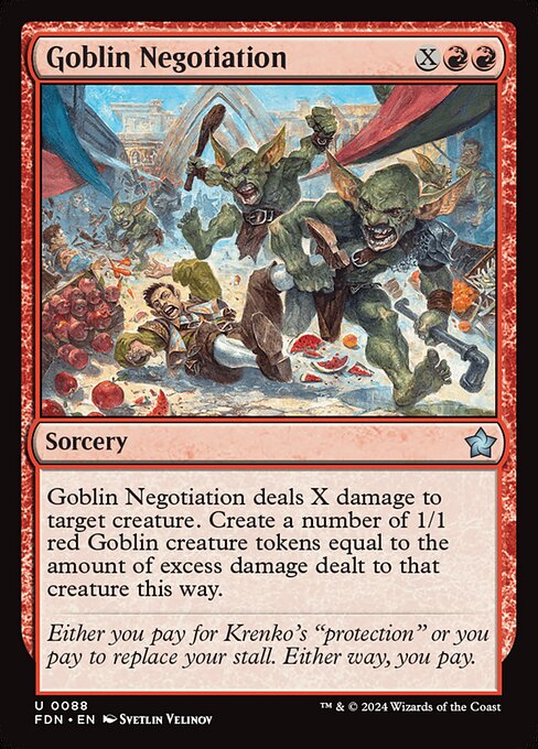 Goblin Negotiation (Uncommon)