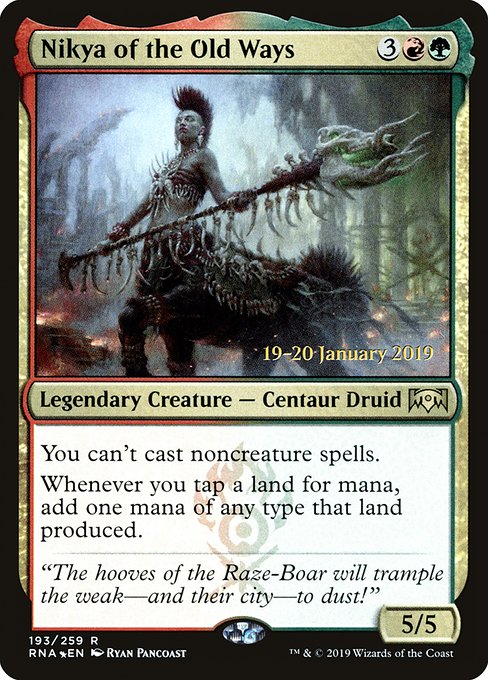 Nikya of the Old Ways (Rare)