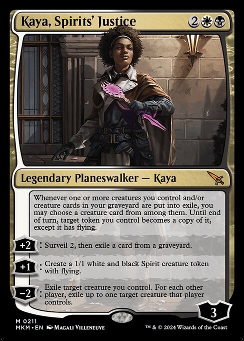 Kaya, Spirits' Justice (Mythic)