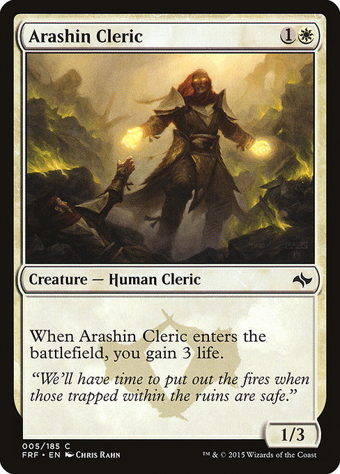 Arashin Cleric (Common)