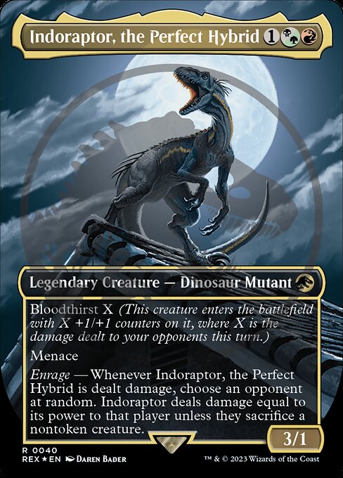 Indoraptor, the Perfect Hybrid (Rare)