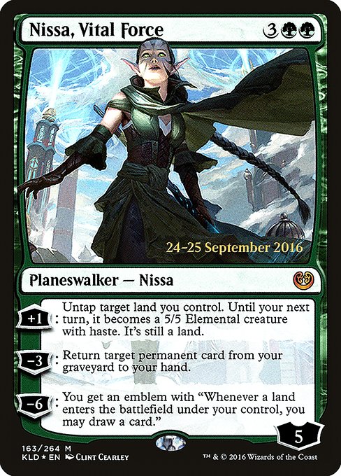 Nissa, Vital Force (Mythic)