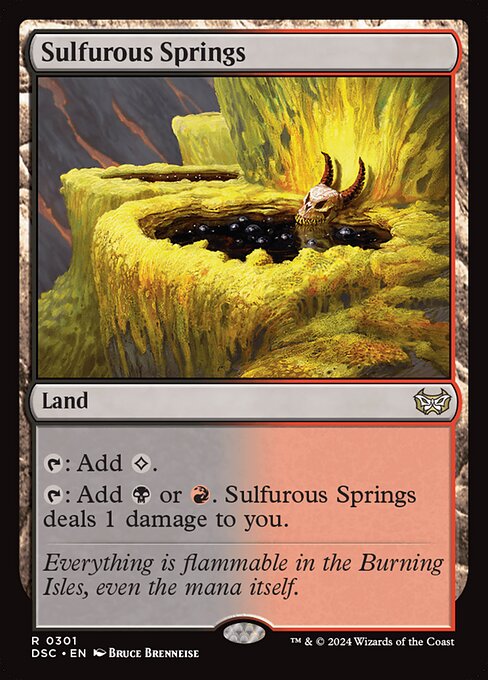 Sulfurous Springs (Rare)