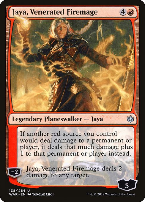 Jaya, Venerated Firemage (Uncommon)