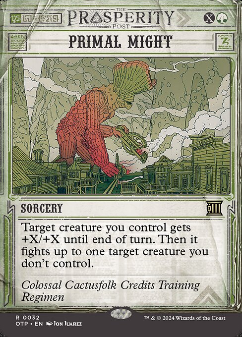 Primal Might (Rare)