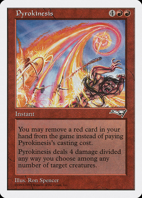 Pyrokinesis (Uncommon)