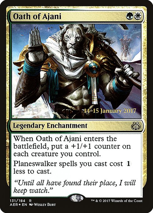 Oath of Ajani (Rare)