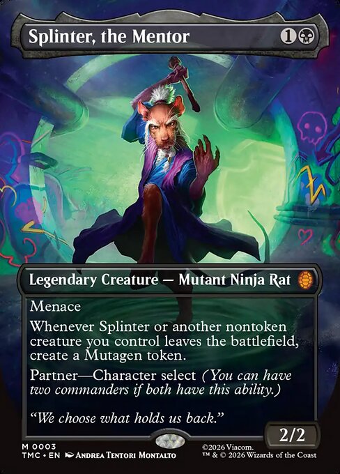Splinter, the Mentor (Mythic)