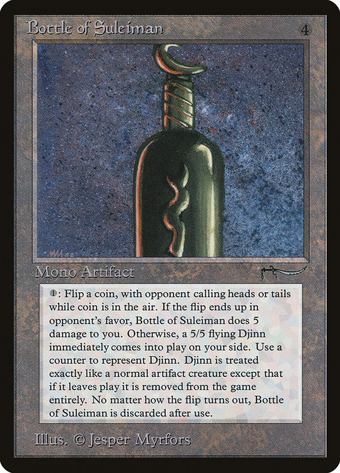 Bottle of Suleiman (Rare)