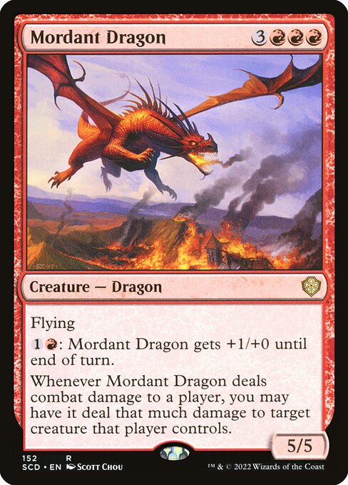 Mordant Dragon (Rare)