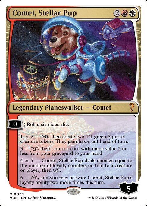 Comet, Stellar Pup (Mythic)