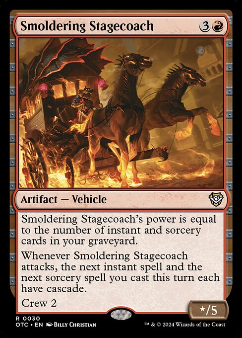 Smoldering Stagecoach (Rare)