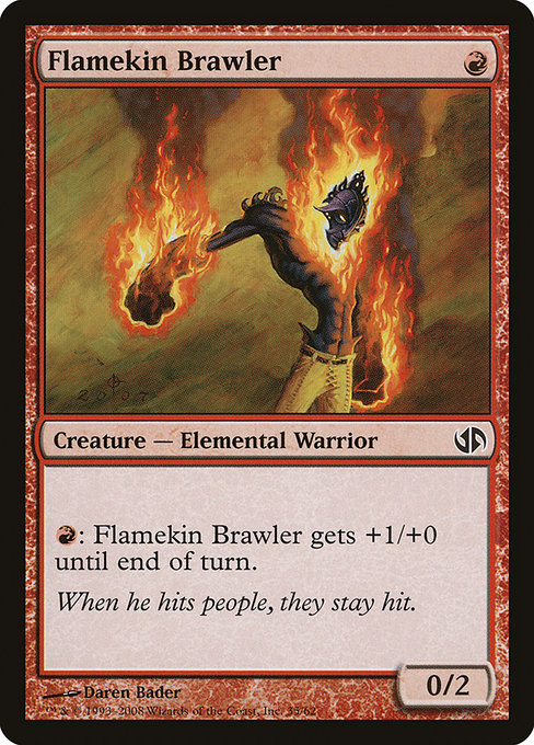 Flamekin Brawler (Common)