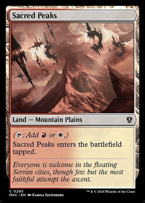 Sacred Peaks (Common)