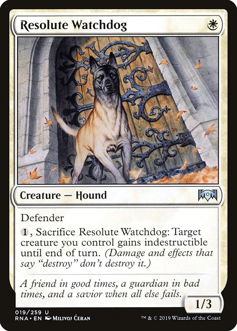 Resolute Watchdog (Uncommon)