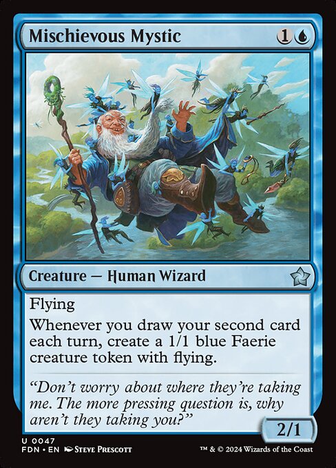 Mischievous Mystic (Uncommon)
