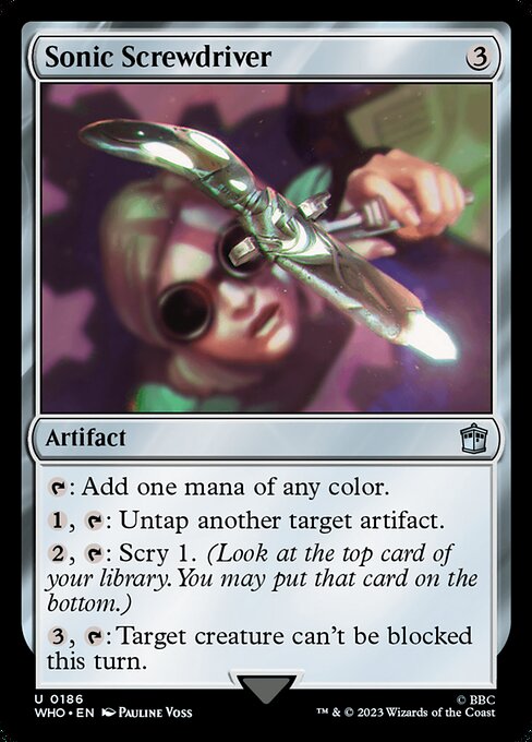 Sonic Screwdriver (Uncommon)