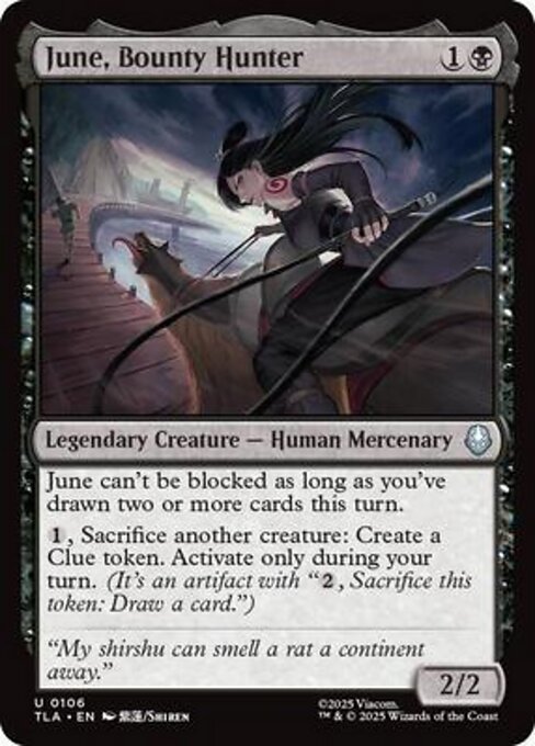 June, Bounty Hunter (Uncommon)