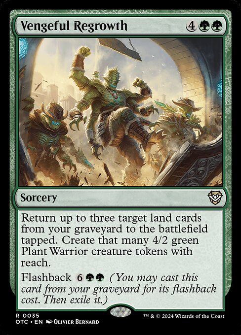 Vengeful Regrowth (Rare)