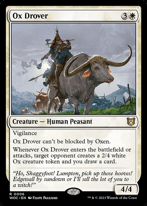 Ox Drover (Rare)