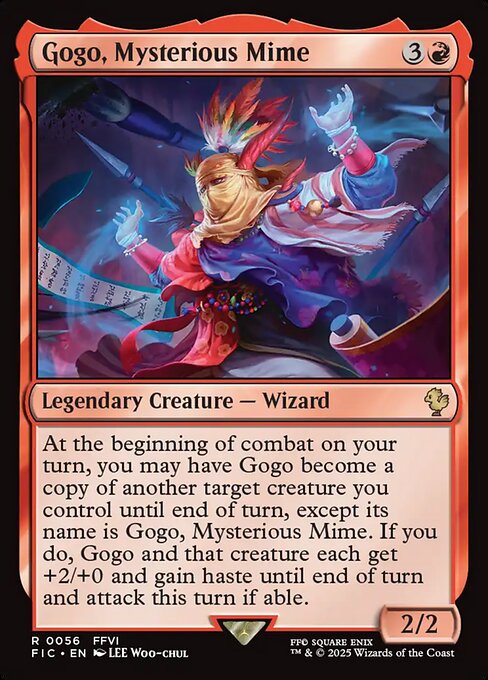 Gogo, Mysterious Mime (Rare)