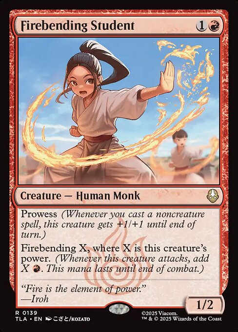 Firebending Student (Rare)