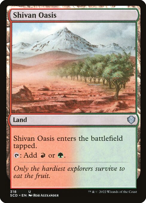 Shivan Oasis (Uncommon)