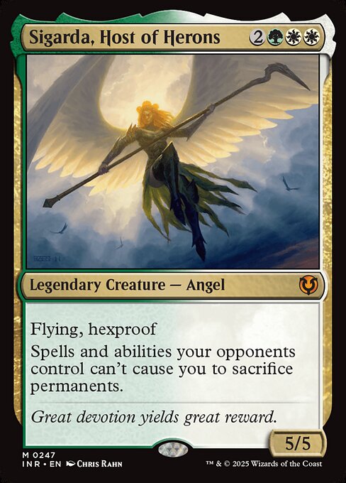 Sigarda, Host of Herons (Mythic)