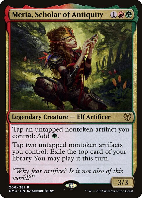 Meria, Scholar of Antiquity (Rare)