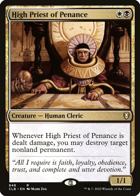 High Priest of Penance (Rare)