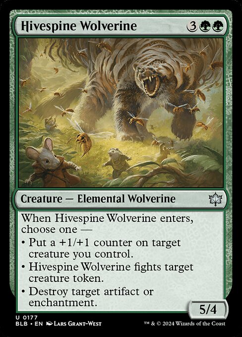 Hivespine Wolverine (Uncommon)