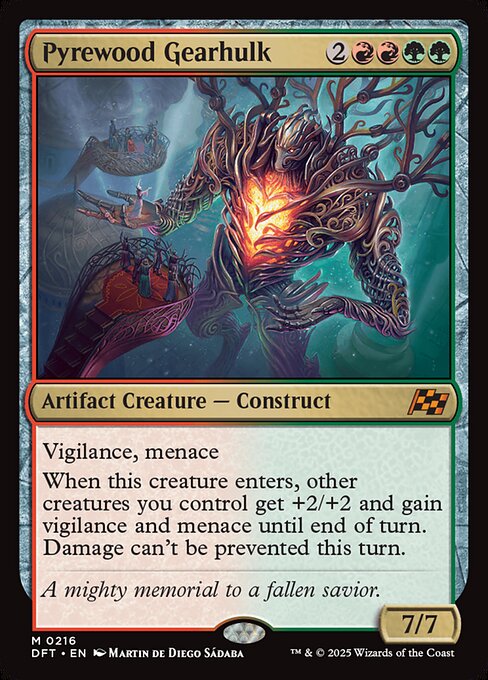 Pyrewood Gearhulk (Mythic)