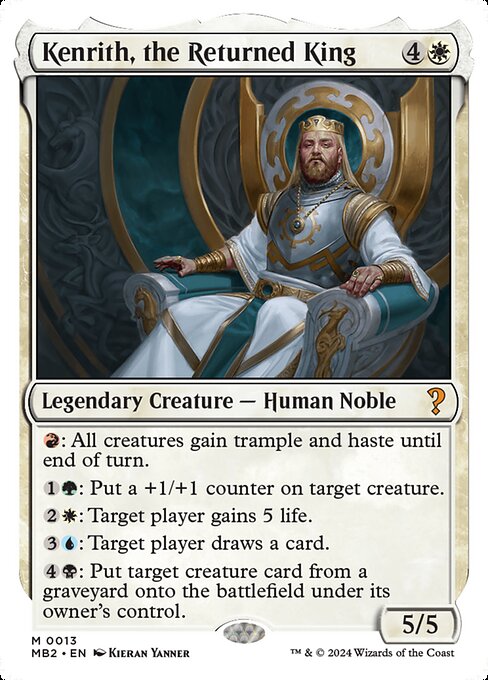 Kenrith, the Returned King (Mythic)