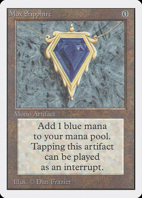 Mox Sapphire (Rare)