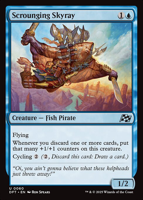 Scrounging Skyray (Uncommon)