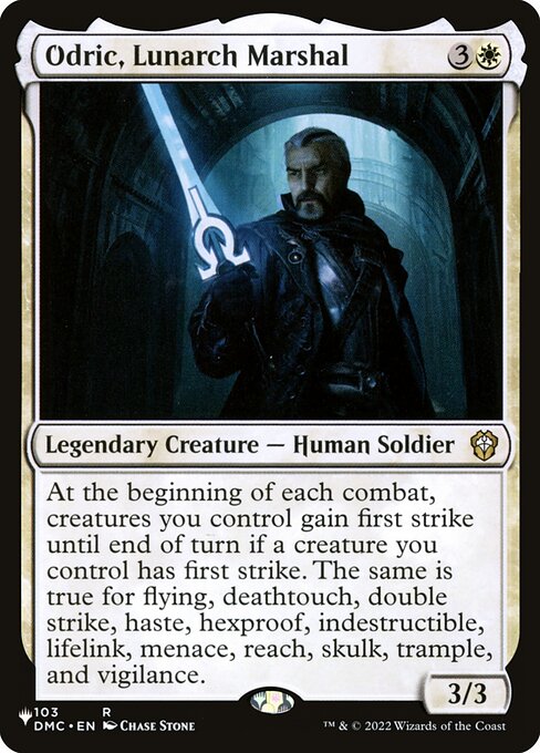 Odric, Lunarch Marshal (Rare)