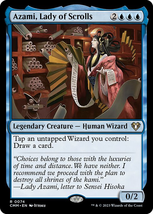 Azami, Lady of Scrolls (Rare)